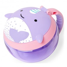 Skip Hop Zoo Snack Cup 700ml - Narwhal
